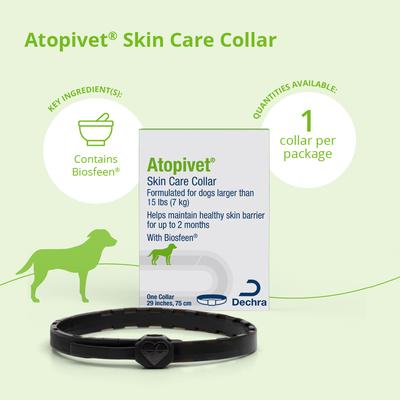 Show full view: Atopivet Dog & Cat Skin Care Collar, 29-in slide 3 of 8