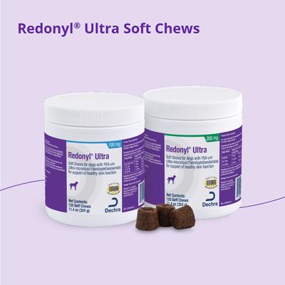 Show full view: Redonyl Ultra Soft Chews Allergy Supplement for Dogs, 200-mg, 120 count slide 5 of 10