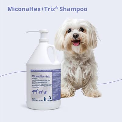 Show full view: MiconaHex+Triz Shampoo for Dogs, Cats & Horses, 1-gallon bottle slide 5 of 5