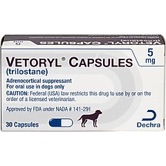 Vetoryl (trilostane) Capsules for Dogs, 5-mg, 30 capsules