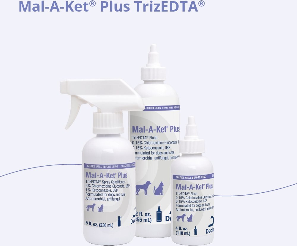 Mal-A-Ket Plus TrizEDTA Flush for Dogs & Cats