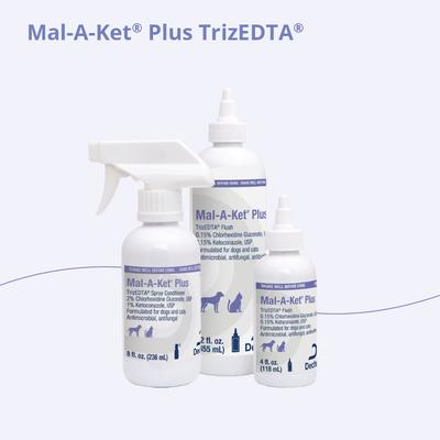 Show full view: Mal-A-Ket Plus TrizEDTA Spray Conditioner for Dogs & Cats, 8-fl oz bottle slide 5 of 10