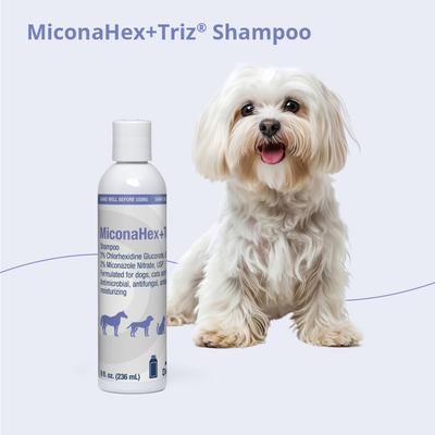 Show full view: MiconaHex+Triz Shampoo for Dogs & Cats, 8-fl oz bottle slide 8 of 10