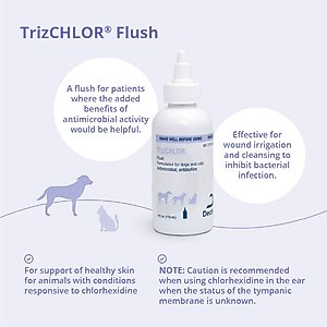 TrizCHLOR Flush for Dogs & Cats, 4-fl oz bottle