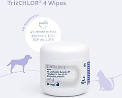 TrizCHLOR 4 Wipes for Dogs & Cats, 50 count slide 2 of 5