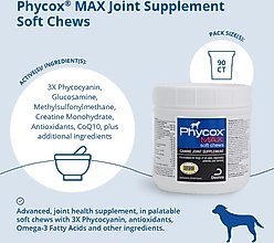 Phycox MAX Soft Chews Joint Supplement for Dogs, 90 count slide 2 of 7