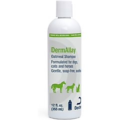 DermAllay Oatmeal Shampoo for Dogs, Cats & Horses, 12-fl oz bottle