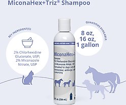 MiconaHex+Triz Shampoo for Dogs & Cats, 8-fl oz bottle slide 2 of 7