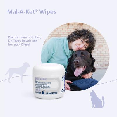 Show full view: Mal-A-Ket Wipes for Dogs & Cats, 50 count jar slide 6 of 7