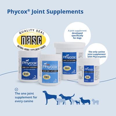 Show full view: Phycox Small Bites Soft Chews Joint Supplement for Dogs, 120 count slide 7 of 9