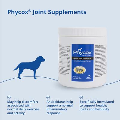 Show full view: Phycox Small Bites Soft Chews Joint Supplement for Dogs, 120 count slide 5 of 9