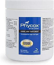 Phycox Small Bites Soft Chews Joint Supplement for Dogs, 120 count