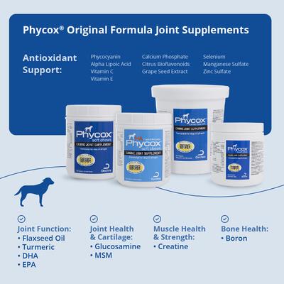 Show full view: Phycox Soft Chews Joint Supplement for Dogs, 120 count slide 6 of 9