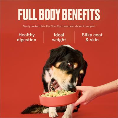 Show full view: Nom Nom Freshly-Made Frozen Variety Pack Dog Food, 14-oz pouch, case of 7 slide 5 of 11