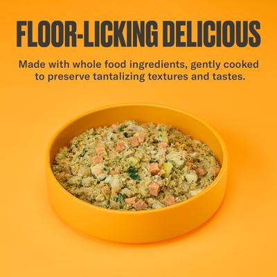 Show full view: Nom Nom Freshly-Made Frozen Grain-Free Chicken Cuisine Dog Food, 14-oz pouch, case of 7 slide 4 of 11