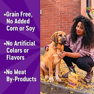 Wellness Soft Puppy Bites Lamb & Salmon Grain-Free Dog Treats, 8-oz pouch