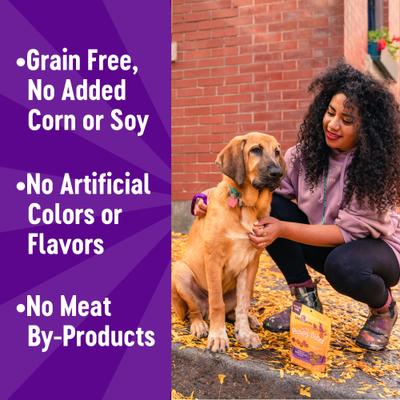 Show full view: Wellness Soft Puppy Bites Lamb & Salmon Grain-Free Dog Treats, 3-oz pouch slide 6 of 12