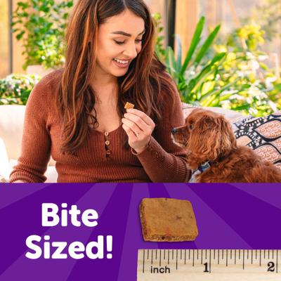 Wellness Soft Puppy Bites Lamb & Salmon Recipe Grain-Free Natural Dog Treats