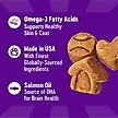 Show in main carousel: Wellness Crunchy Puppy Bites Chicken & Carrots Recipe Grain-Free Natural Dog Treats, 6-oz bag slide 7 of 12