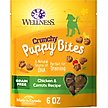Show in main carousel: Wellness Crunchy Puppy Bites Chicken & Carrots Recipe Grain-Free Natural Dog Treats, 6-oz bag slide 1 of 12
