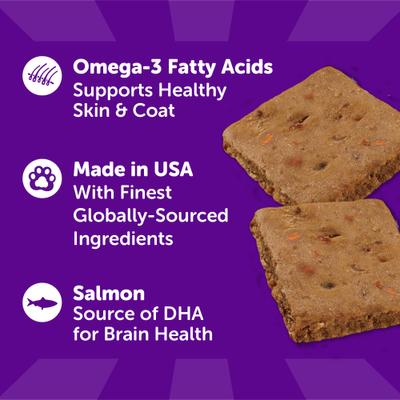 Show full view: Wellness The Rewarding Life Lamb & Salmon Soft & Chewy Natural Dog Treats, 6-oz bag slide 8 of 11