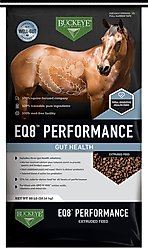 Buckeye Nutrition EQ8 Performance Gut Health Horse Feed, 40-lb bag