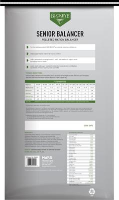 Show full view: Buckeye Nutrition Senior Balancer Joint Support Senior Horse Feed, 50-lb bag slide 2 of 6