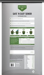 Buckeye Nutrition Safe 'N Easy Low Starch & Sugar Extruded Senior Horse Feed, 40-lb bag slide 2 of 8