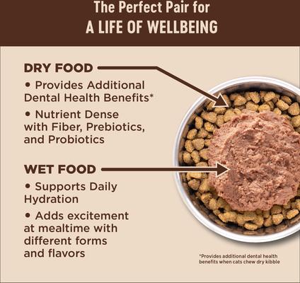 Show full view: Wellness CORE+ Indoor Grain-Free Chicken & Chicken Liver Pate Wet Cat Food, 5.5-oz, case of 24 slide 6 of 11