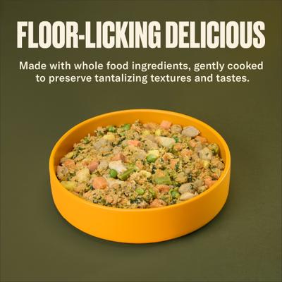 Show full view: Nom Nom Freshly-Made Frozen Turkey & Chicken Cookout Dog Food, 14-oz pouch, case of 7 slide 5 of 11