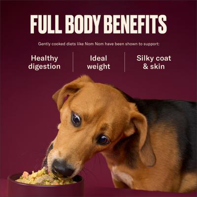 Show full view: Nom Nom Freshly-Made Frozen Lamb Pilaf Dog Food, 14-oz pouch, case of 7 slide 6 of 11