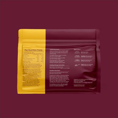 Show full view: Nom Nom Freshly-Made Frozen Lamb Pilaf Dog Food, 14-oz pouch, case of 7 slide 4 of 11