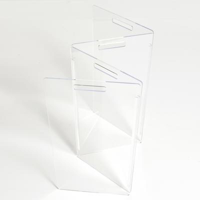 Show full view: Hiddin Low Clear View Zig Zag Freestanding Dog & Cat Gate, 4-panel, 60 x 0.25 x 24-in slide 5 of 10