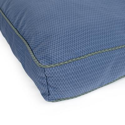Show full view: Carolina Pet GreenDog Checkered Wave Pet Napper Dog Bed, Wavy Blue, X-Large slide 5 of 9