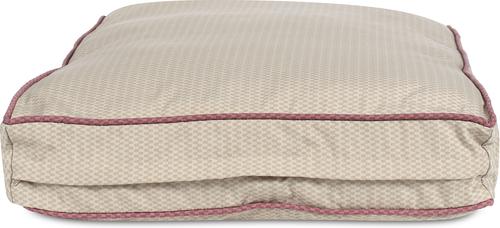 Show full view: Carolina Pet GreenDog Checkered Wave Pet Napper Dog Bed, Wavy Tan, Medium slide 3 of 9