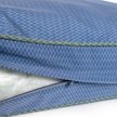 Show in main carousel: Carolina Pet GreenDog Checkered Wave Pet Napper Dog Bed, Wavy Blue, X-Large slide 6 of 9
