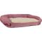 Show in main carousel: Carolina Pet GreenDog Checkered Wave Bolster Dog Bed, Wavy Red, Large slide 2 of 9