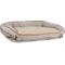 Show in main carousel: Carolina Pet GreenDog Checkered Wave Bolster Dog Bed, Wavy Tan, Large slide 2 of 9