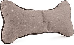 Carolina Pet GreenDog Luxe Neutral Bone Pillow Dog Bed, Light Gray, Large/X-Large slide 2 of 5