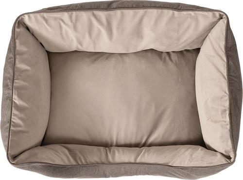 Show full view: Carolina Pet GreenDog Luxe Neutral Kuddler Dog Bed, Dark Gray, Large slide 5 of 8