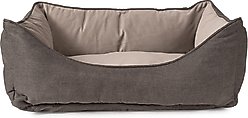 Carolina Pet GreenDog Luxe Neutral Kuddler Dog Bed, Dark Gray, Medium