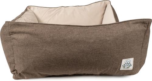 Show full view: Carolina Pet GreenDog Luxe Neutral Kuddler Dog Bed, Coffee, X-Large slide 4 of 9