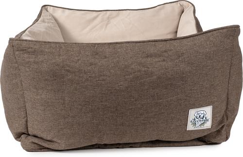 Show full view: Carolina Pet GreenDog Luxe Neutral Kuddler Dog Bed, Coffee, Large slide 3 of 8
