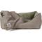 Show in main carousel: Carolina Pet GreenDog Luxe Neutral Kuddler Dog Bed, Light Gray, Medium slide 7 of 10