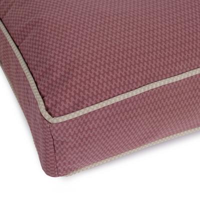 Show full view: Carolina Pet GreenDog Checkered Wave Pet Napper Dog Bed, Wavy Red, Medium slide 5 of 9