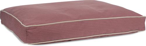 Show full view: Carolina Pet GreenDog Checkered Wave Pet Napper Dog Bed, Wavy Red, Large slide 3 of 10
