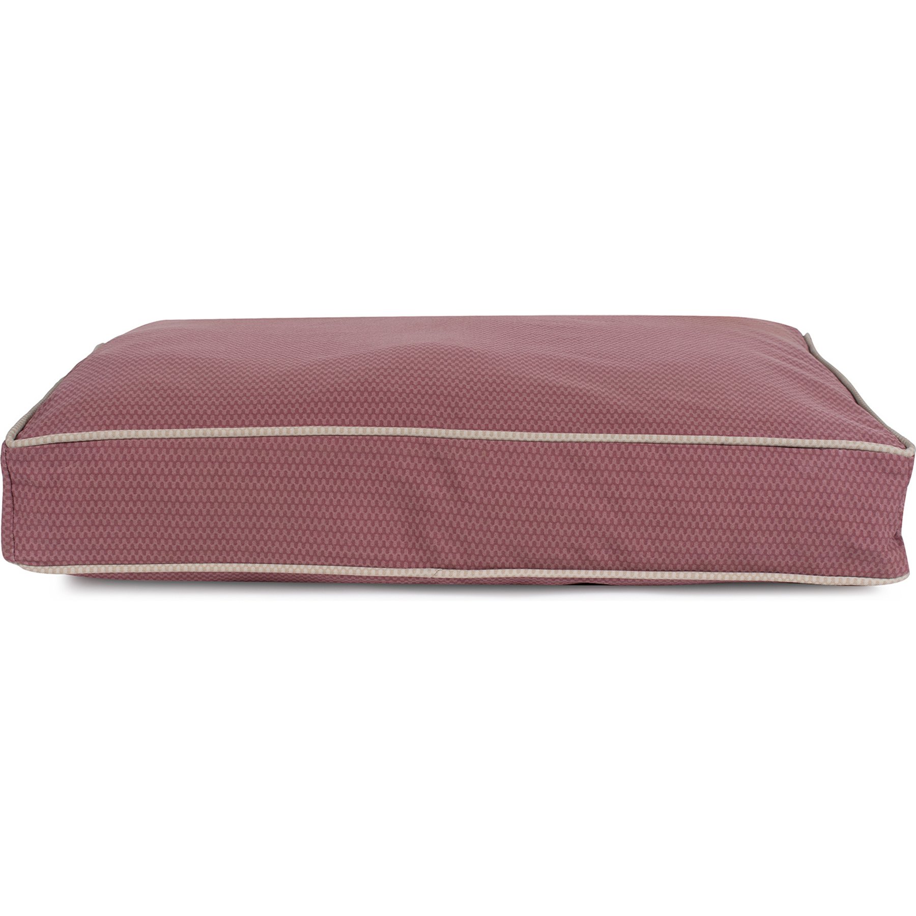 Carolina Pet GreenDog Checkered Wave Pet Napper Dog Bed, Wavy Red, Medium