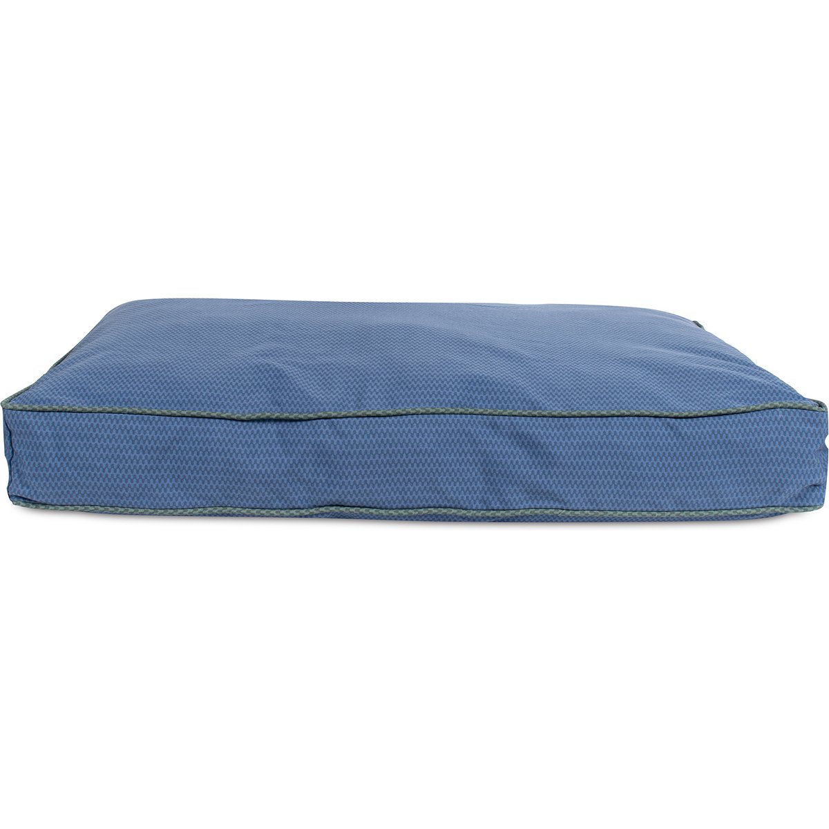 Carolina Pet GreenDog Checkered Wave Pet Napper Dog Bed, Wavy Blue, Large