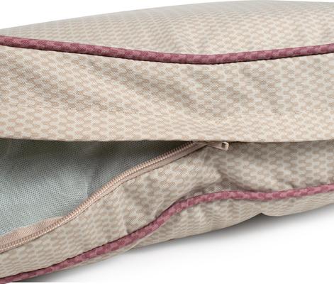 Show full view: Carolina Pet GreenDog Checkered Wave Pet Napper Dog Bed, Wavy Tan, Medium slide 6 of 9