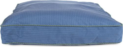 Show full view: Carolina Pet GreenDog Checkered Wave Pet Napper Dog Bed, Wavy Blue, Large slide 3 of 9